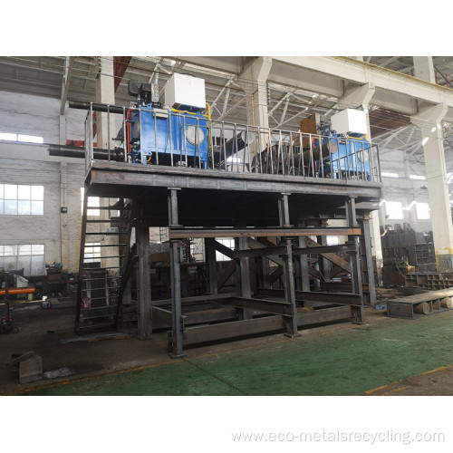 Scrap Metal Aluminum Iron Recycling Baler Machine